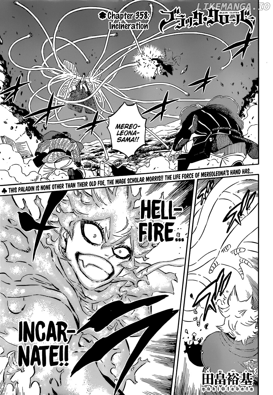 Black Clover chapter 358 image 01